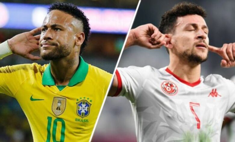  مشاهدة مباراة تونس و البرازيل بث مباشر 27/09/2022 Brazil vs Tunisia